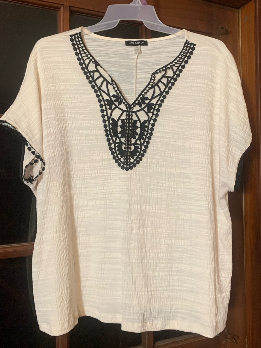 Cable & Gauge Blouse